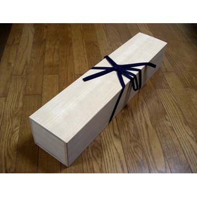 Photo1: Wooden Sword Box for 1 or 2 Katana (Shirasaya or Koshirae)