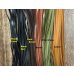 Photo1: Tsuka-gawa Leather Cord 8mm wide 1m (1)