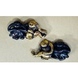  Menuki - 2 Monkeys -