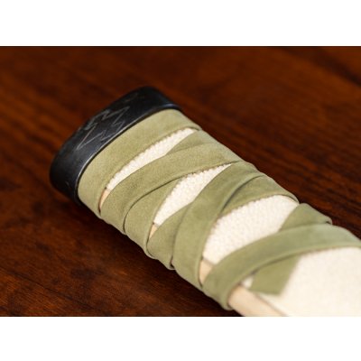 Photo7: Tsuka-gawa Nubuck Cord 8mm wide 1m