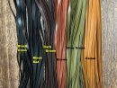 Photo: New Colors for Tsuka-gawa (Leather Handle Wrapping Cords) 