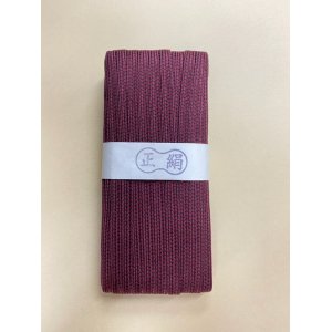 Photo: Tsuka-ito Silk 10mm wide  1meter    2 Color   Wine/Black 