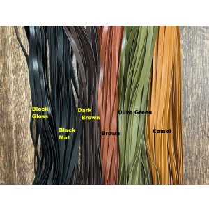 Photo: Tsuka-gawa Leather Cord 8mm wide 1m
