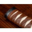 Photo7: Tsuka-gawa Leather Cord 8mm wide 1m (7)