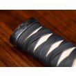 Photo4: Tsuka-gawa Leather Cord 8mm wide 1m (4)